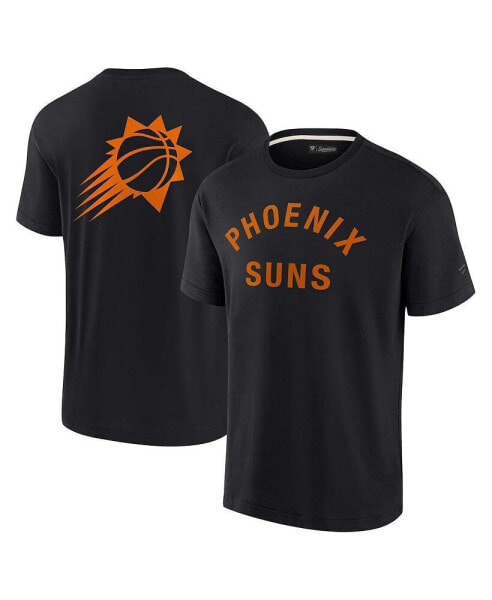 Men's and Women's Black Phoenix Suns Super Soft T-shirt