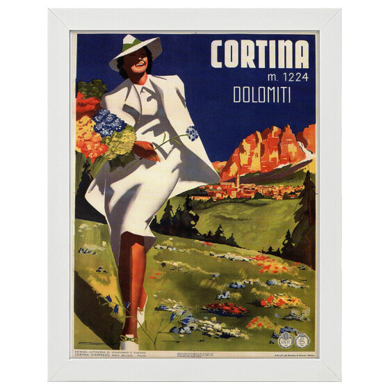Bilderrahmen Poster Cortina