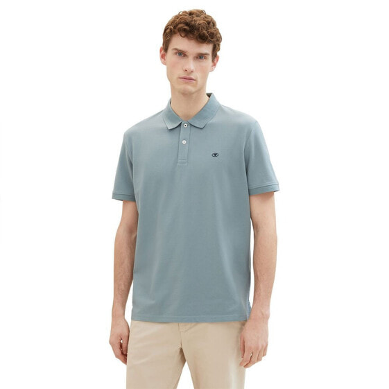 TOM TAILOR Basic Contrast short sleeve polo