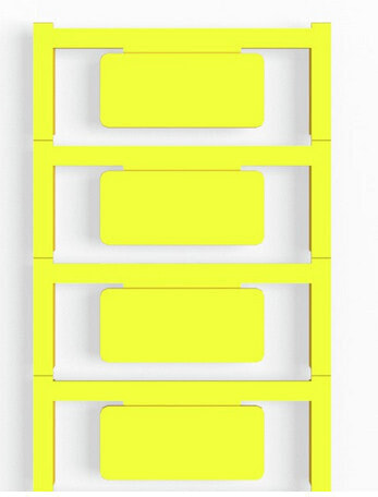 Weidmüller SM 19/42 K MC NE GE - Terminal block markers - 40 pc(s) - Polyamide - Yellow - -40 - 60 °C - V2