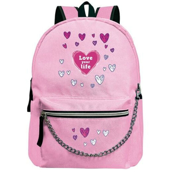 Школьный рюкзак SENFORT Tie Dye Розовый