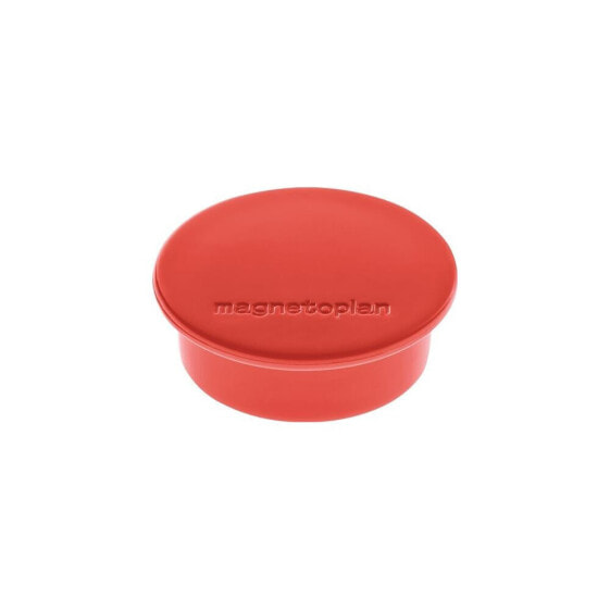 Magnetoplan Magnet Premium Ø 40 mm rot , VE: 10