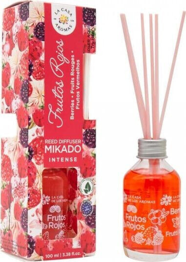 La Casa de los Aromas La Casa de los Aromas Mikado Intense patyczki zapachowe Czerwone Owoce 100ml