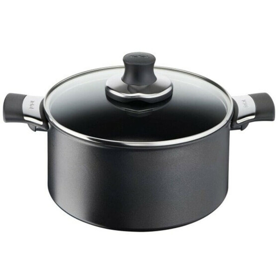 Кастрюля с крышкой Tefal EXCELLENCE 20CM 2,8 L Алюминиевая Черная Многоцветная Ø 20 см