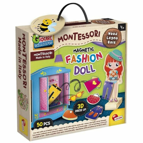 Развивающая игра Lisciani Giochi Magnetic Fashion Doll (FR)