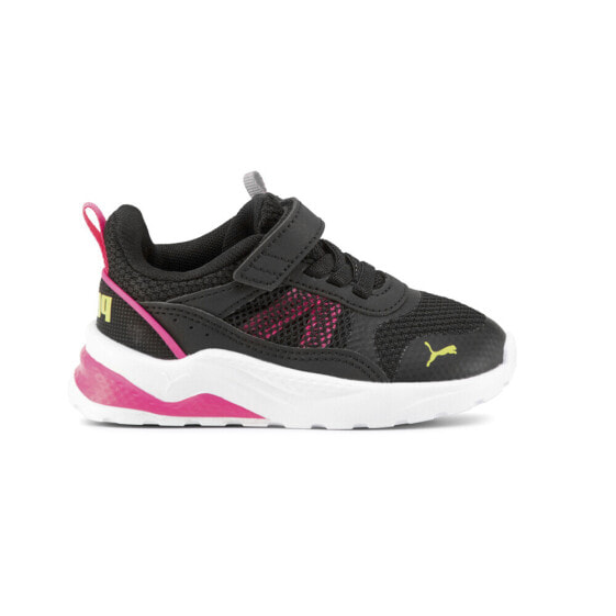 Puma Anzarun 2.0 Ac Lace Up Infant Girls Black Sneakers Casual Shoes 39084305