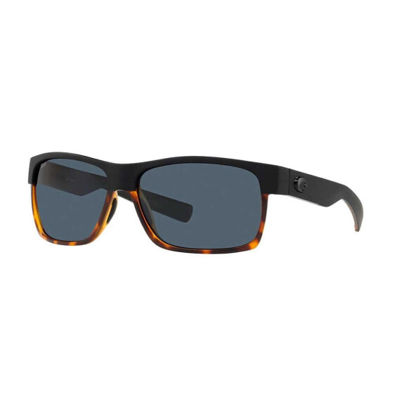 COSTA Half Moon Mirrored Polarized Sunglasses