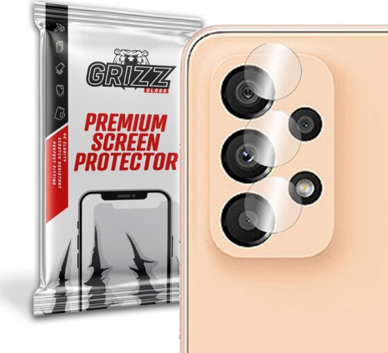 GrizzGlass Szkło hybrydowe na aparat Grizz Samsung Galaxy A33 5G