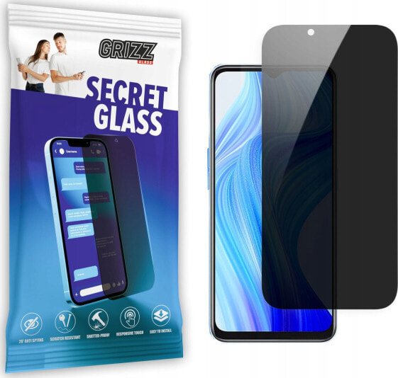 GrizzGlass Szkło prywatyzujące GrizzGlass SecretGlass Realme 10T