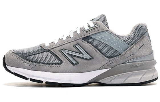 Кроссовки New Balance NB 990 V5 женские серого цвета D-ширина