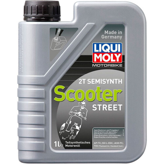LIQUI MOLY 2T Semi Synthetic Scooter STR 1L Motor Oil