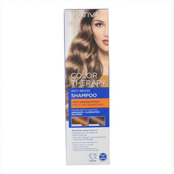 Матирующий шампунь для светлых волос Color Therapy Kativa Color Therapy (250 ml)
