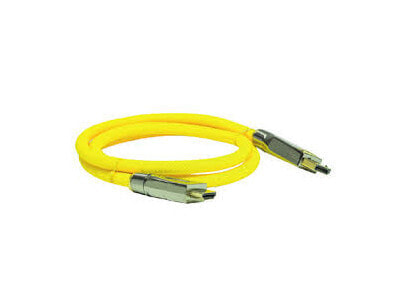 PYTHON GC-M0028 - 2 m - HDMI Type A (Standard) - HDMI Type A (Standard) - 3D - Yellow