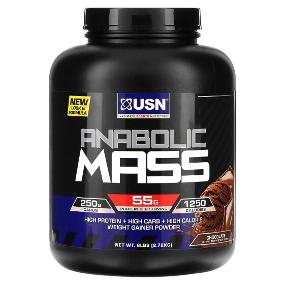 Anabolic Mass, Chocolate, 6 lbs (2.72 kg)