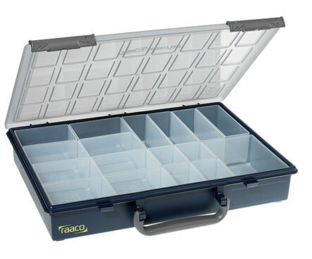 Ящик для инструментов Raaco Assorter 55 4x8-17 - полипропилен (PP) - синий - 338 мм - 261 мм - 57 мм - 850 г