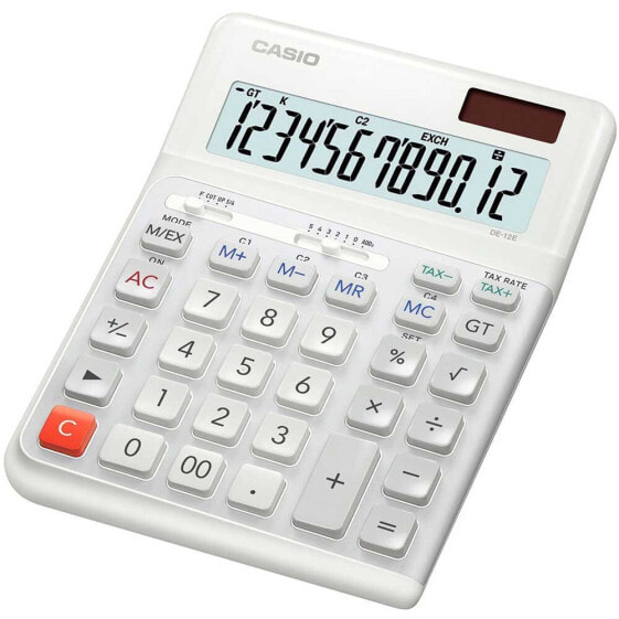 CASIO DE-12E-WE Calculator