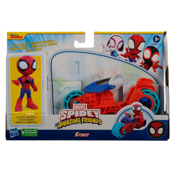 SPIDEY AND HIS AMAZING FRIENDS With Motorcycle Figure