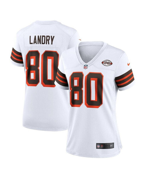 Women's Jarvis Landry White Cleveland Browns 1946 Collection Alternate Game Jersey