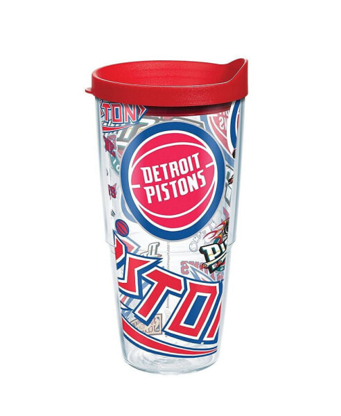 Detroit Pistons 24 Oz All Over Classic Tumbler