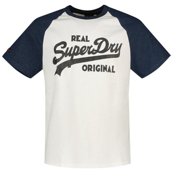 SUPERDRY Athletic Vintage Logo Raglan Short Sleeve Round Neck T-Shirt
