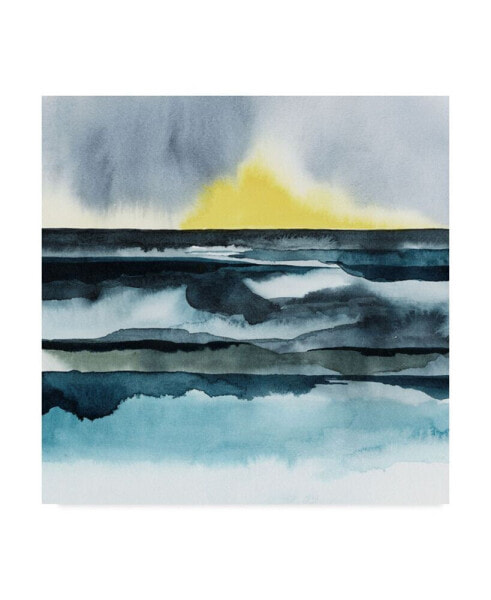 Grace Popp Seaside Mist I Canvas Art - 20" x 25"