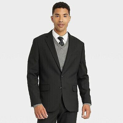 Men's Standard Fit Suit Jacket - Goodfellow & Co Black 36
