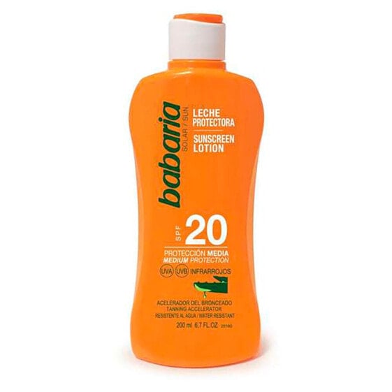 BABARIA Aloe F-20 200ml Sunscreen Milk