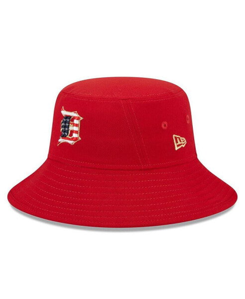 Men's Red Detroit Tigers 2023 Fourth of July Bucket Hat