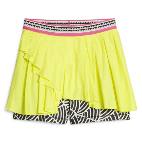 Puma Training Skirt X Ll Womens Yellow Casual 52396540