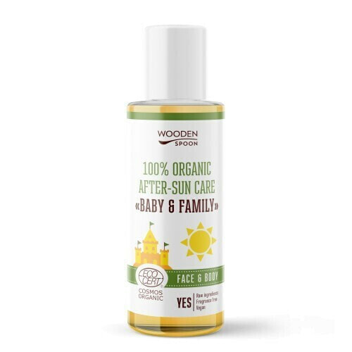 Baby organic oil after sunbathing Baby & Family WoodenSpoon 50 ml