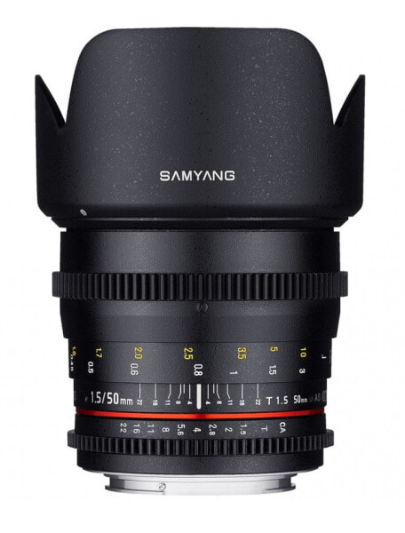 Объектив Samyang 50мм T15 AS UMC Canon EF