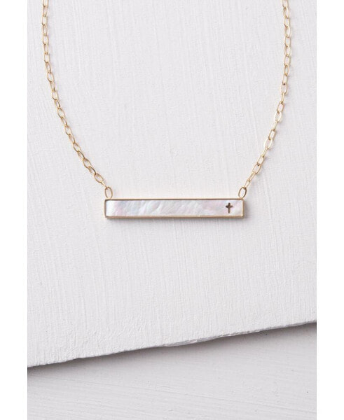 Starfish Project lenore Cross Bar Necklace