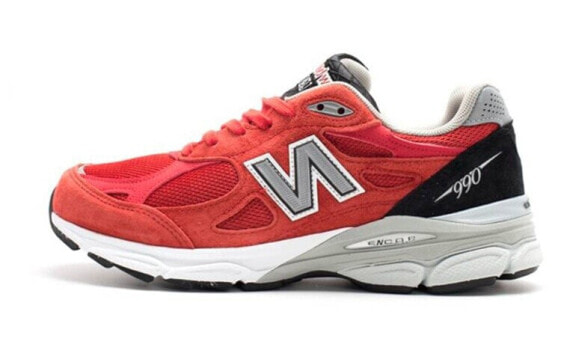 Кроссовки мужские New Balance 990 V3 Красные 990RW3