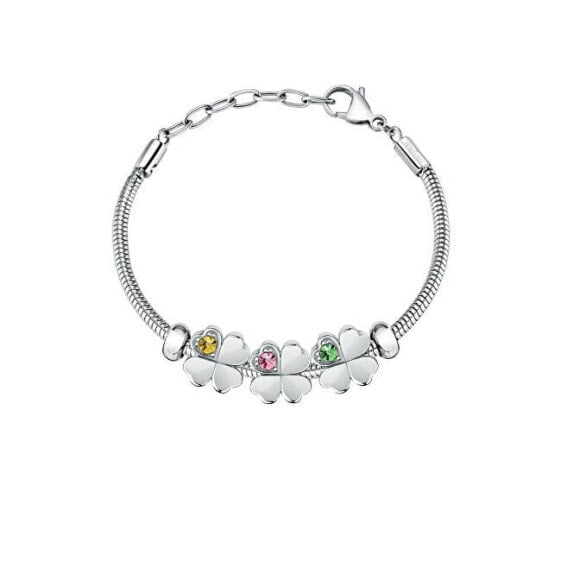 Drops Charm Steel Luck Bracelet SCZ1283