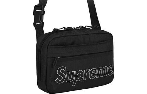 Спортивная сумка Supreme FW18 Diagonal SUP-FW18-6870 черного цвета