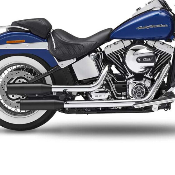 KESSTECH ESM3 2-2 Harley Davidson FLS 1690 Softail Slim Ref:120-2172-765 Slip On Muffler