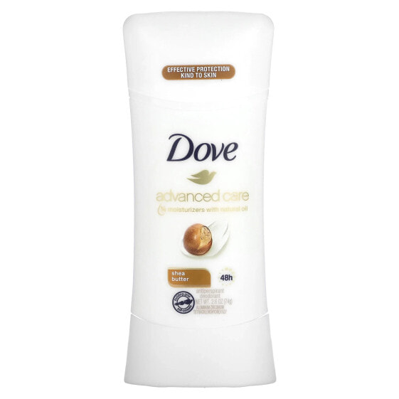 Дезодорант-антиперспирант уходовый Dove Advanced Care, Масло ши, 74 г