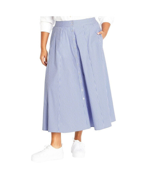 Plus Size Skylight Skirt