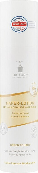 Körperlotion mit Hafer