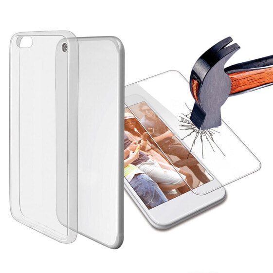 KSIX IPhone 6/6S Case & Glass Protector