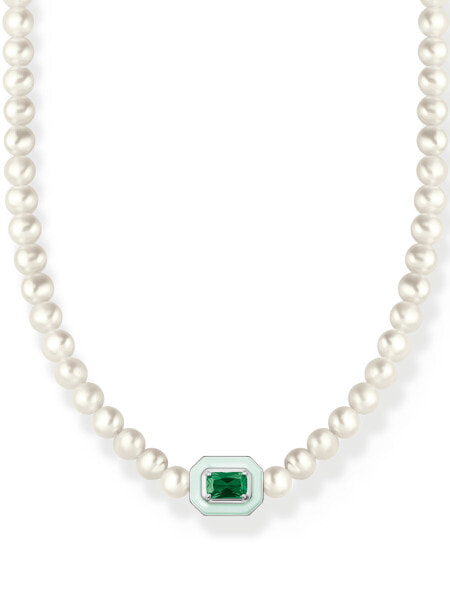 Thomas Sabo KE2183-082-6 Choker pearl ladies necklace, adjustable