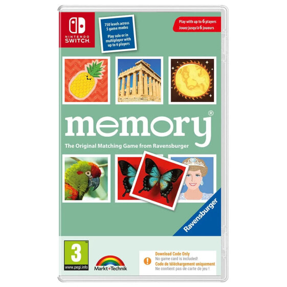 NINTENDO GAMES Switch Ravensburger Memory Code In Box