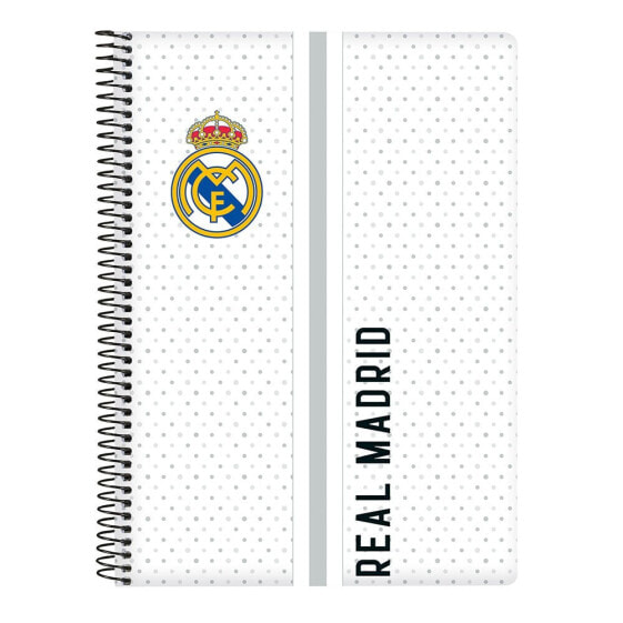 SAFTA Real Madrid First Kit 24/25 A5 80 Sheets Hard Cover notebook