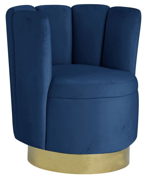 Кресло Best Master Furniture Ellis обитое тканью с функцией поворота.