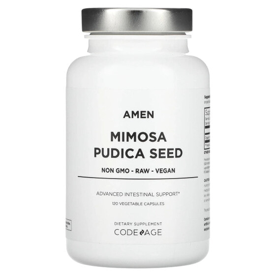 Amen, Mimosa Pudica Seed, 120 Vegetable Capsules