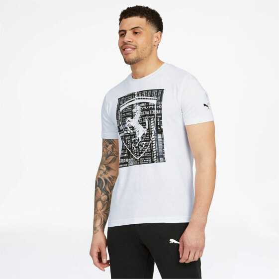 [577854-03] Mens Puma SF Ferrari Big Shield Tee