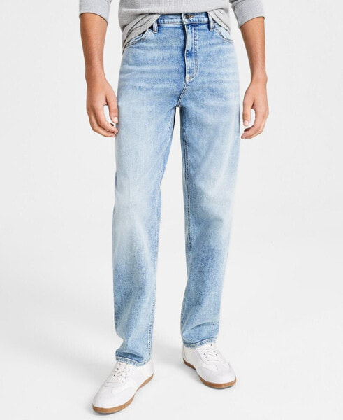 Men's Stacy Loose-Fit Comfort Stretch Jeans, Created for Macy's