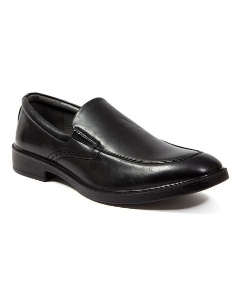 Men's Refine Memory Foam Water Repellant Slip-On Moc-Toe Loafer Shoes
