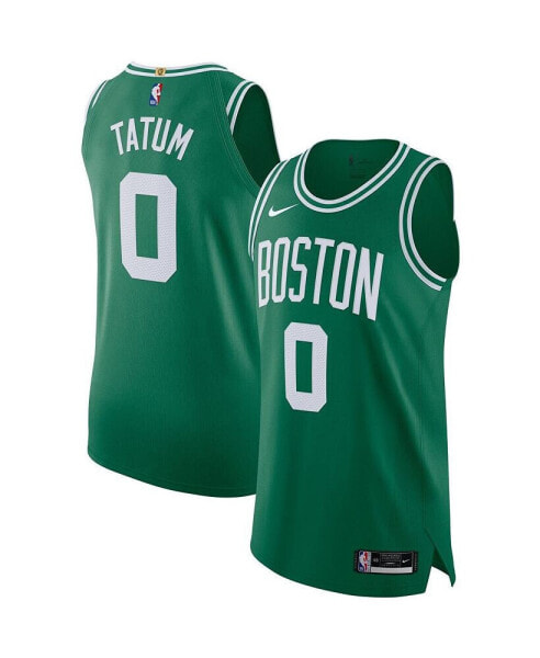 Men's Jayson Tatum Kelly Green Boston Celtics Authentic Jersey - Association Edition