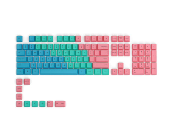 Glorious PC Gaming Race GLO-KC-GPBT-P - Keyboard cap - Plastic - Blue - Green - Pink